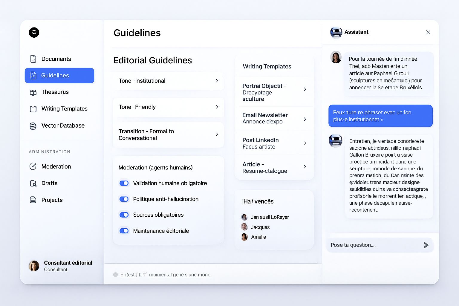 Visualisation pour Base de Connaissances